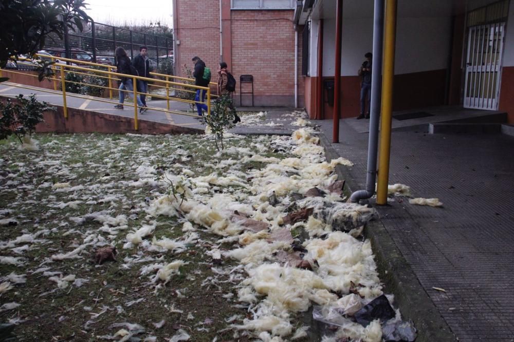 El primer temporal del invierno azota Galicia