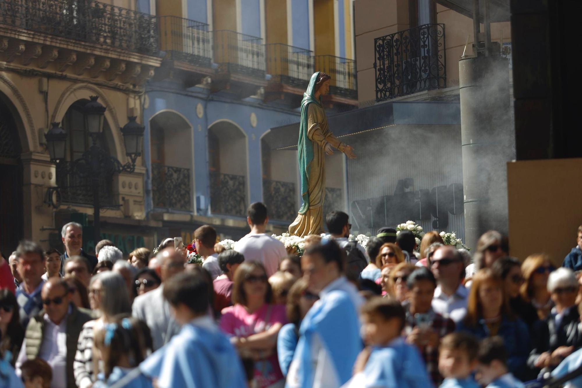 En imágenes | Procesión del Domingo de Resurrección en Zaragoza