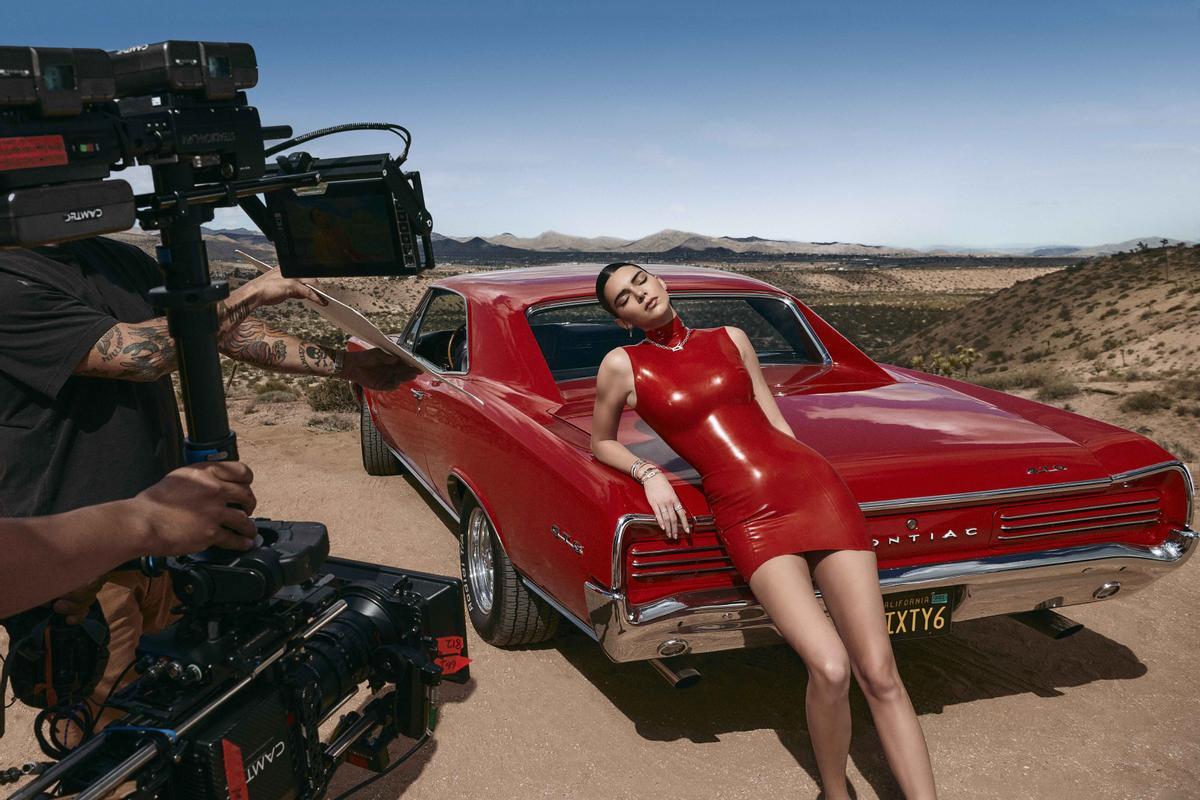 2023 Messika Brand Campaign BTS Kendall Jenner