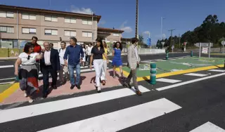 Xeve estrena 2,5 kilómetros de sendas que mejoran la seguridad vial en la zona
