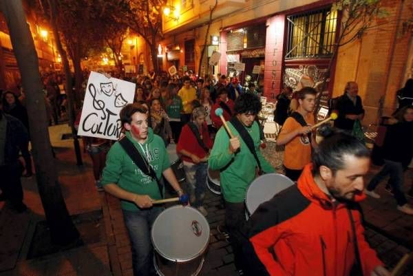 Fotogalería: Protesta contra la repercusión de la reforma educativa