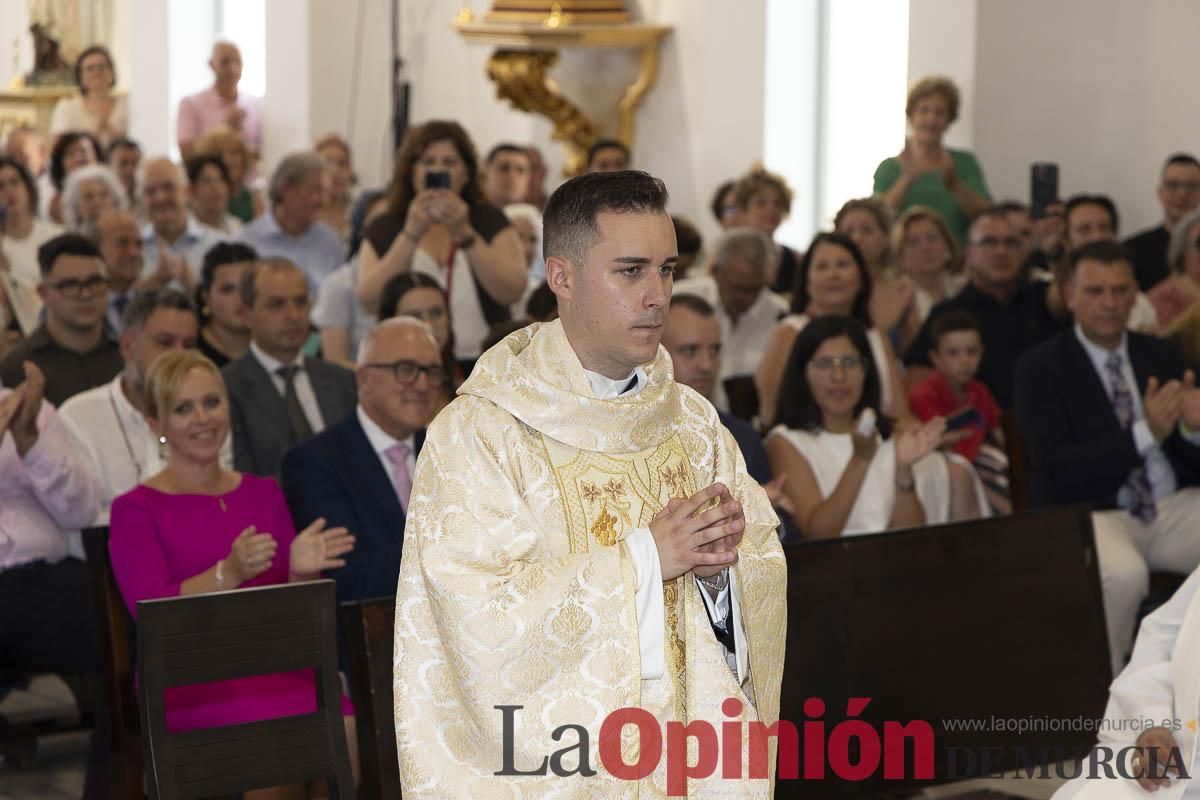Así se ha vivido la ordenación sacerdotal de Miguel Tovar Fernández en la pedanía molinense de Torrealta