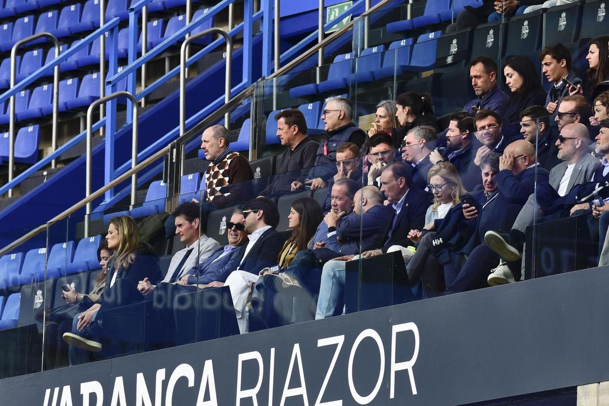 Palco de Riazor en el Fabril - UD Ourense