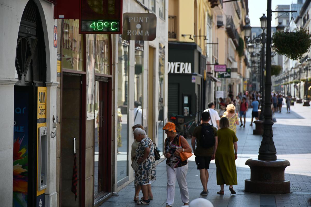 Ola de calor agosto Zaragoza