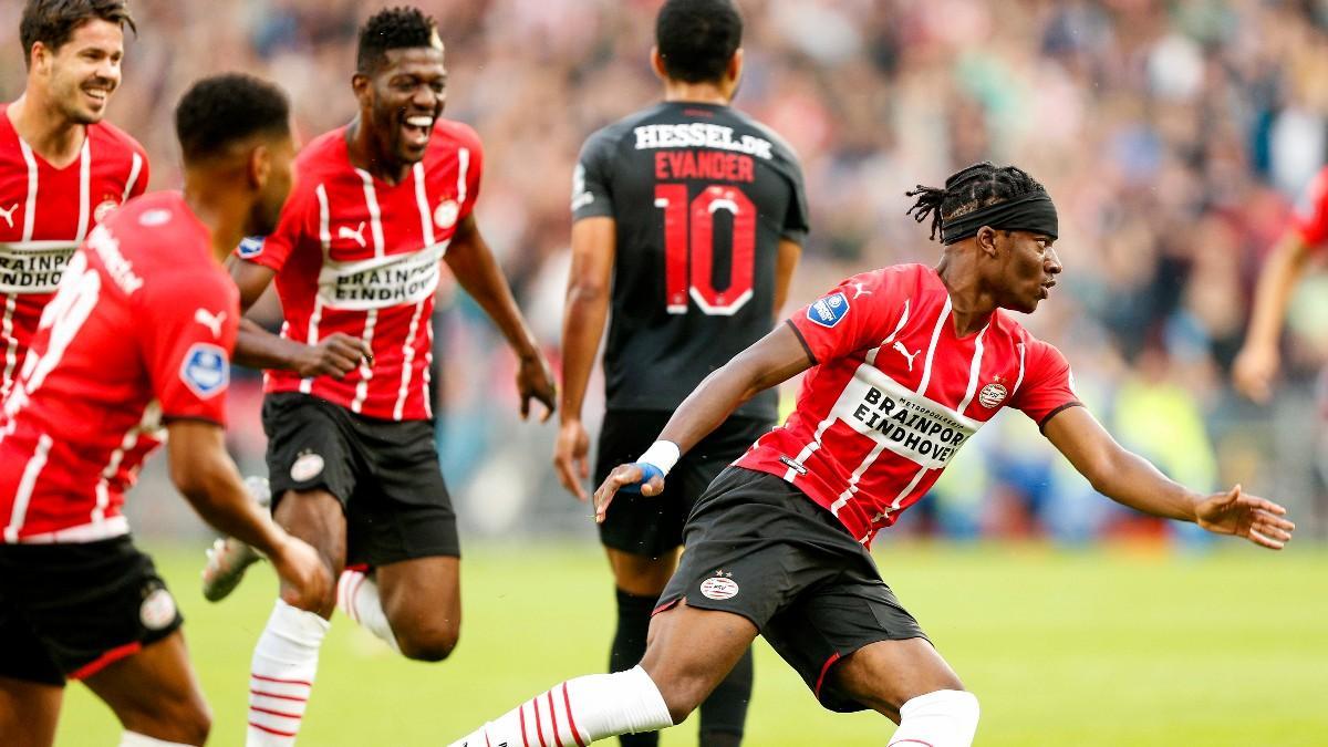 El PSV goleó al Midtjylland danés