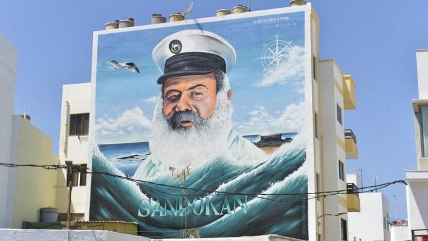 Mural en honor a Manuel Sosa Medina, &#039;Sandokán&#039;