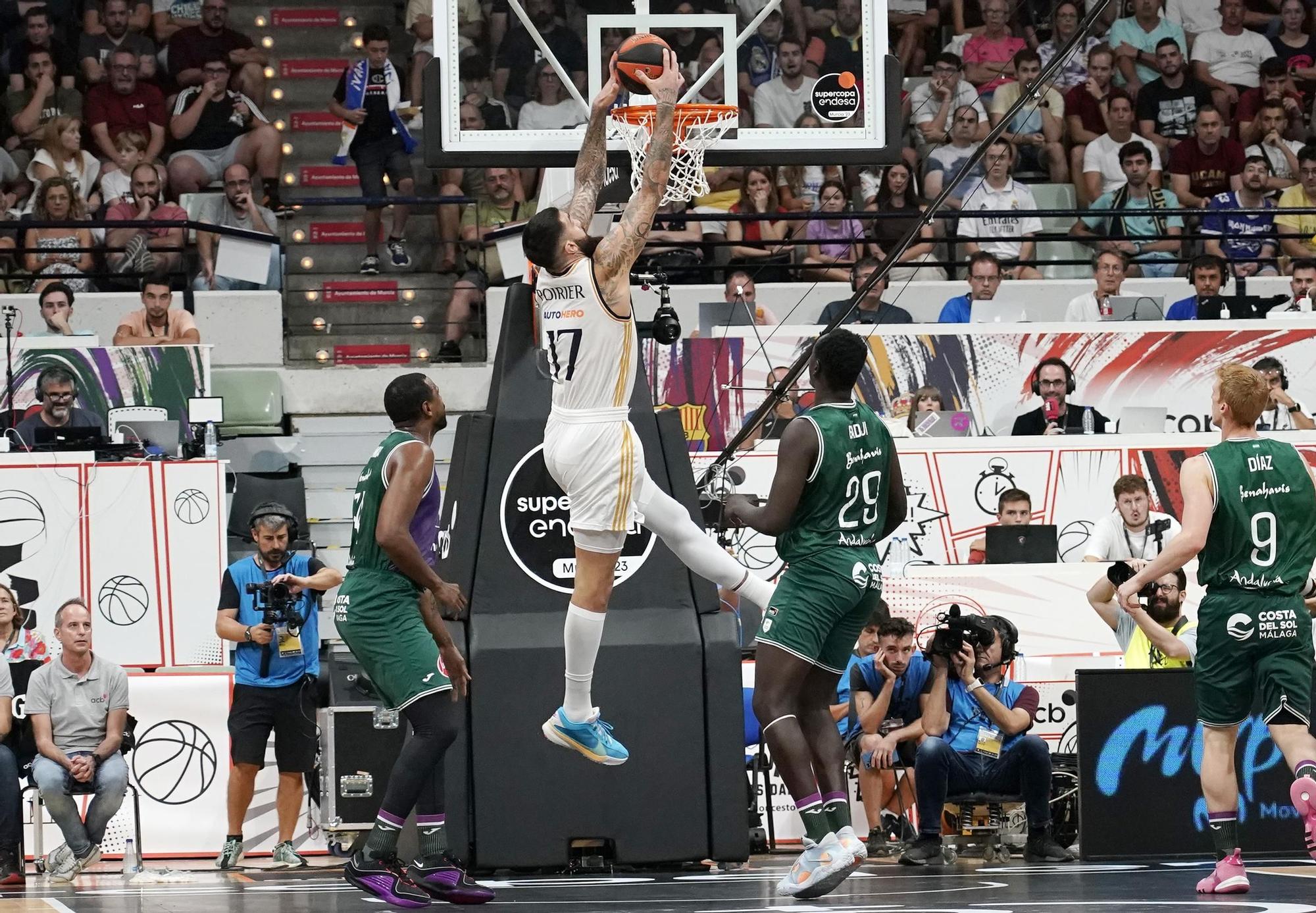 Unicaja - Madrid, final de la Supercopa Endesa 2023