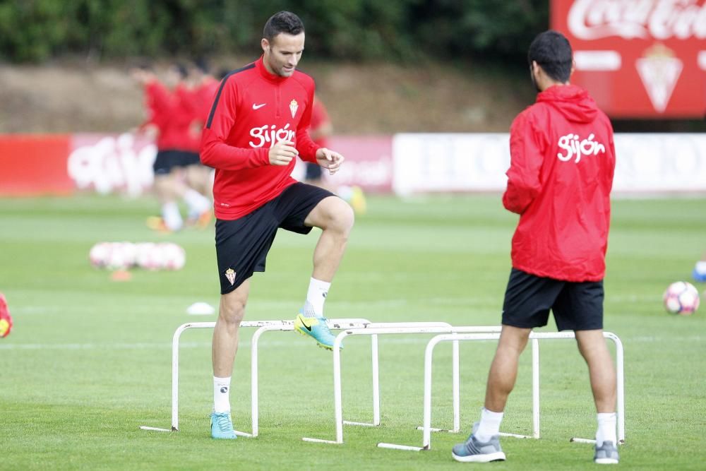 Entrenamiento del Sporting