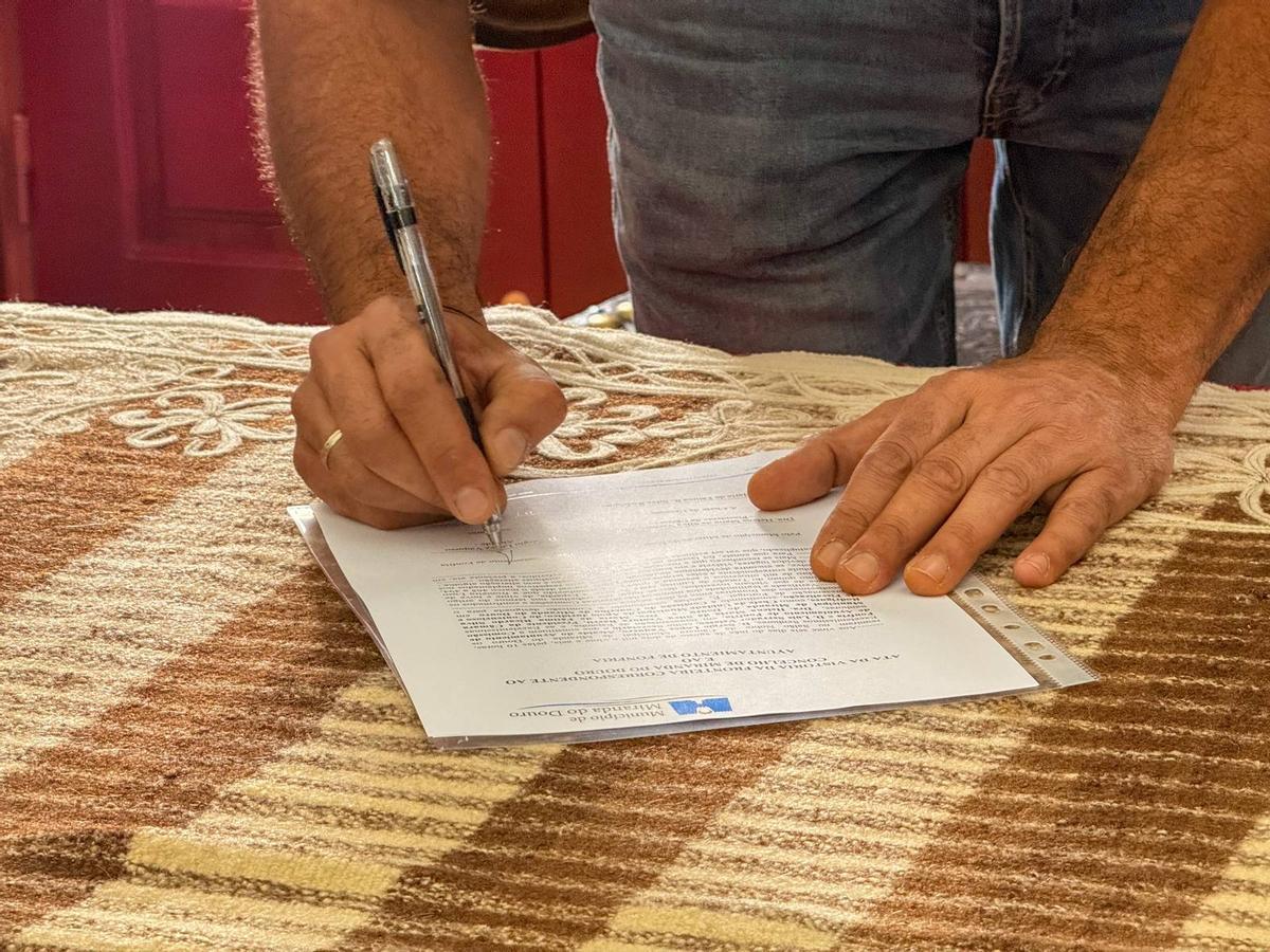 Los municipios de Fonfría y Alcañices renuevan con Miranda la Actas de Fronteras de 1864