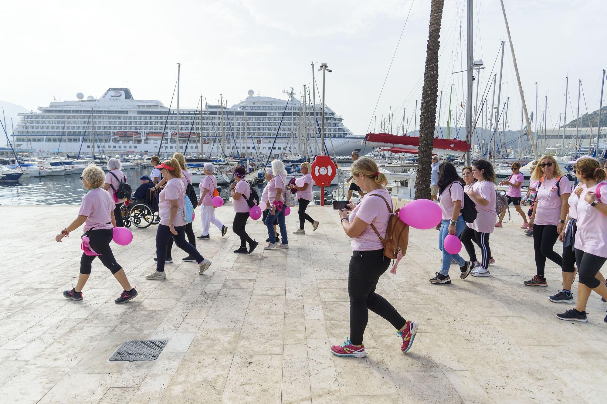 Marcha por la Lucha Contra el Cáncer de Mama en Cartagena