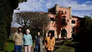 El Evaristo Valle, edén de arte en el jardín de Somió