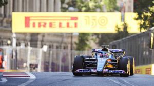 Fernando Alonso en Baku