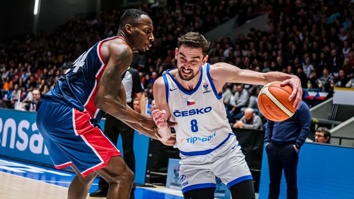 Tomas Satoransky, en un partido con la selección de República Checa