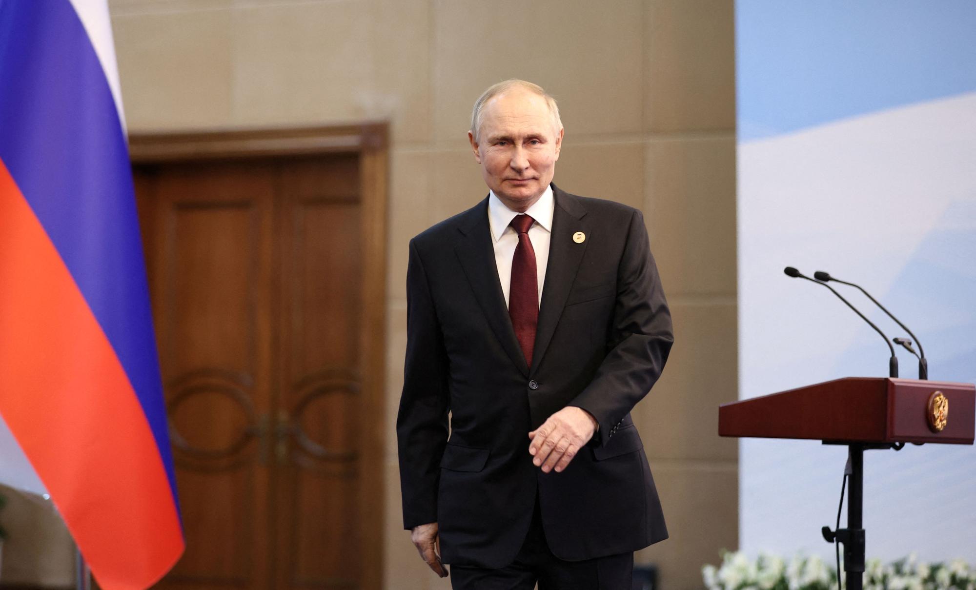 El presidente de Rusia, Vladimir Putin.