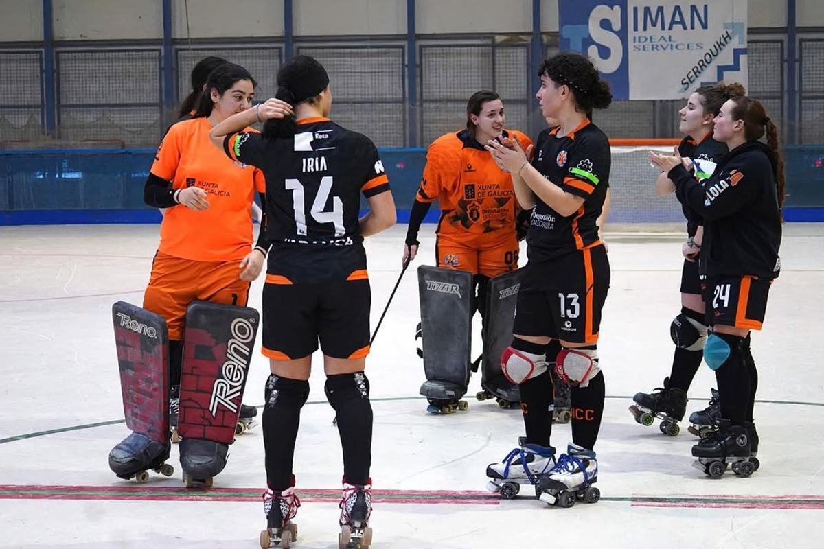 Las jugadoras del Resa Cambre.