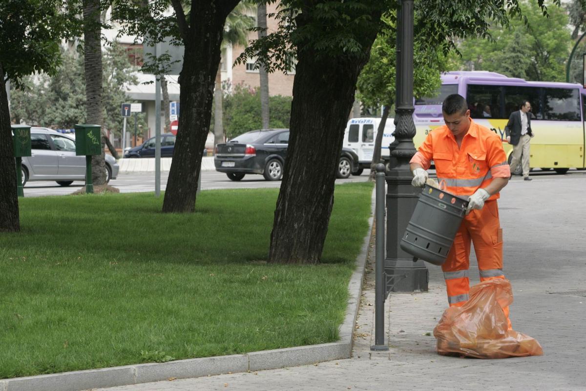 limpieza jardines sadeco barrenderos papeleras