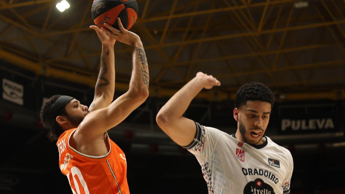 Las imágenes del Valencia Basket vs Monbus Obradoiro