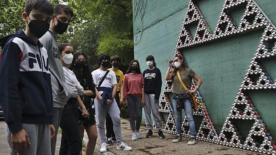 El alumnado del Carreño Miranda aprende geometría “de manera divertida”