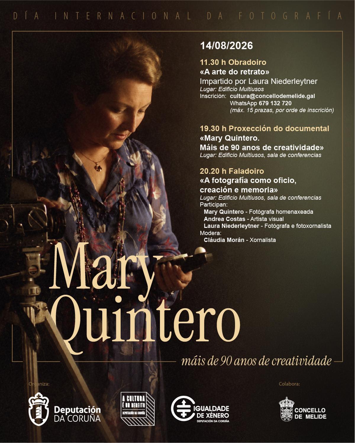 Programa del Dia de la Fotografía en Melide.