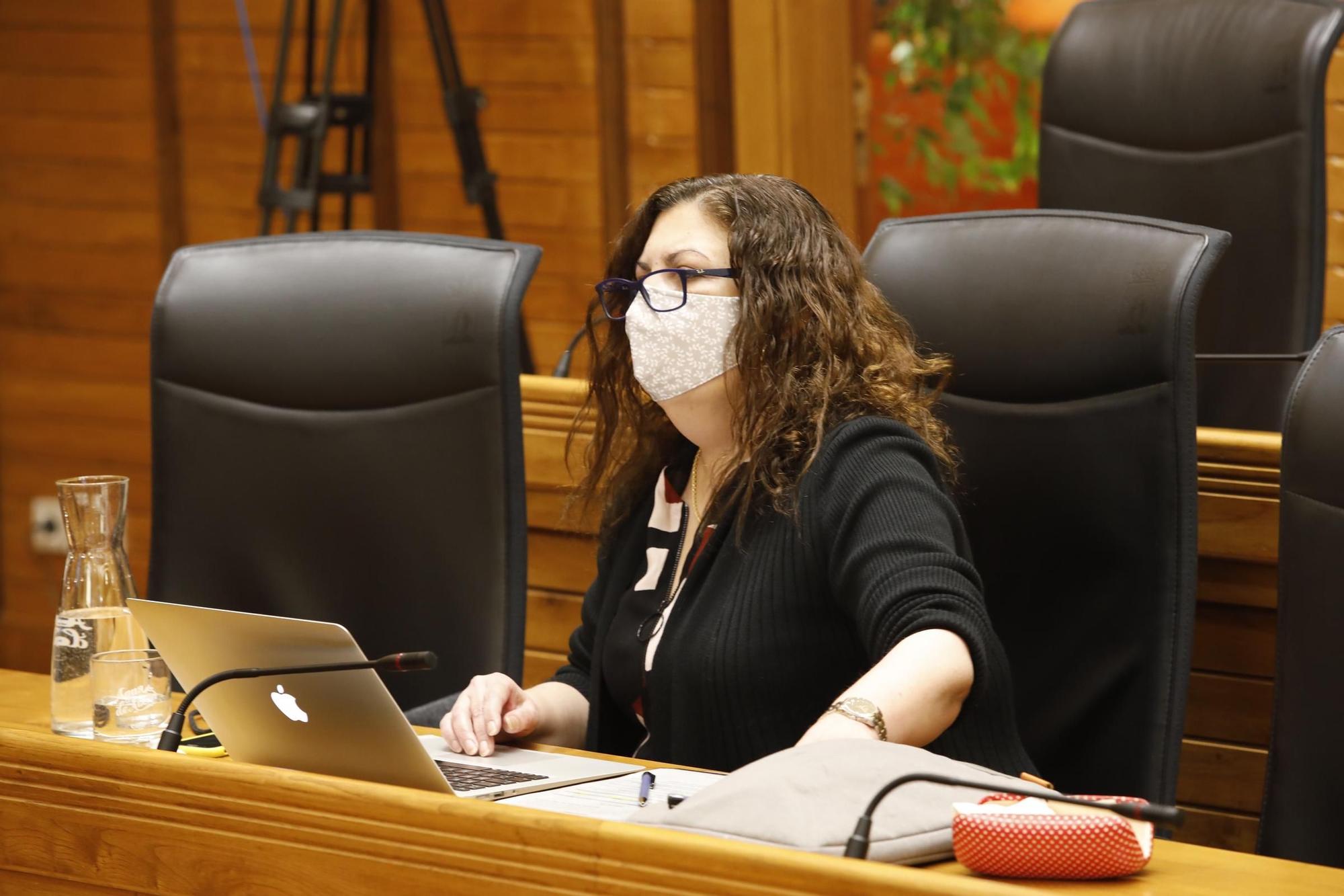 Pleno municipal de enero en el Ayuntamiento de Gijón.