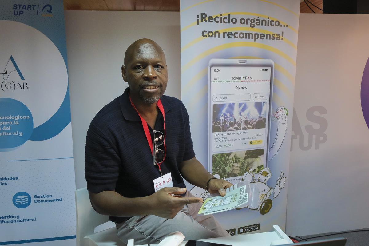 Juan Pedro Dyangani, fundador aplicación tokenmys.