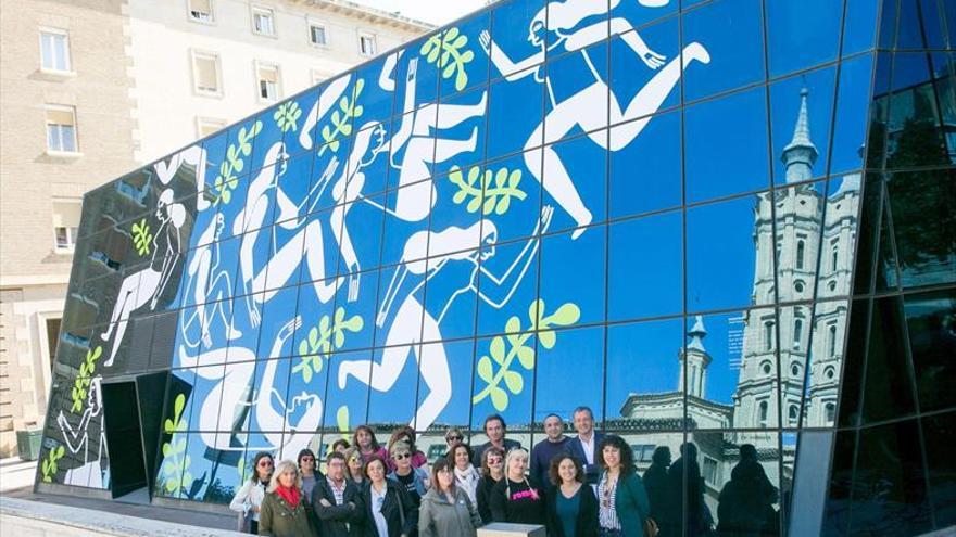 Un mural para «empoderar» a las víctimas del machismo