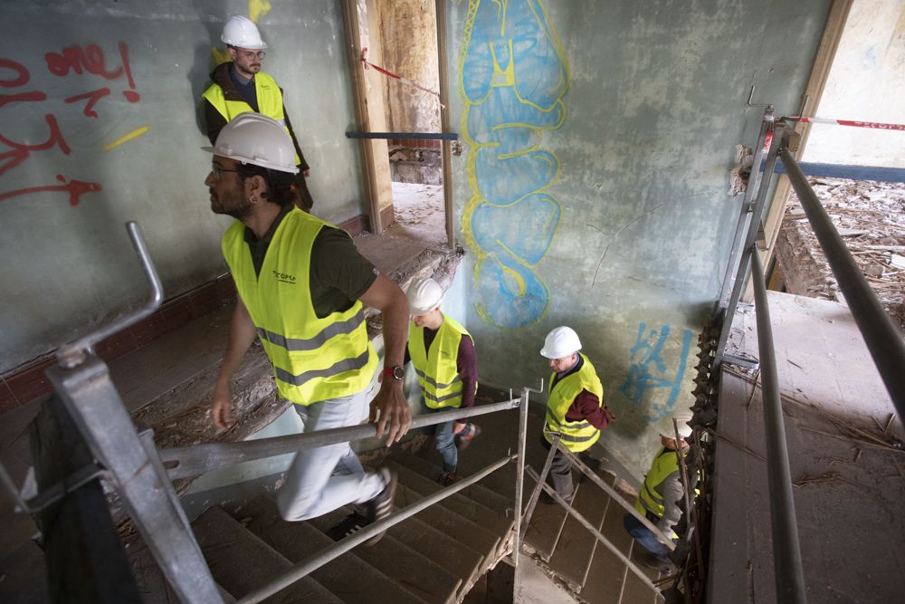 Entramos en las obras de la Gerencia del Port de Sagunt