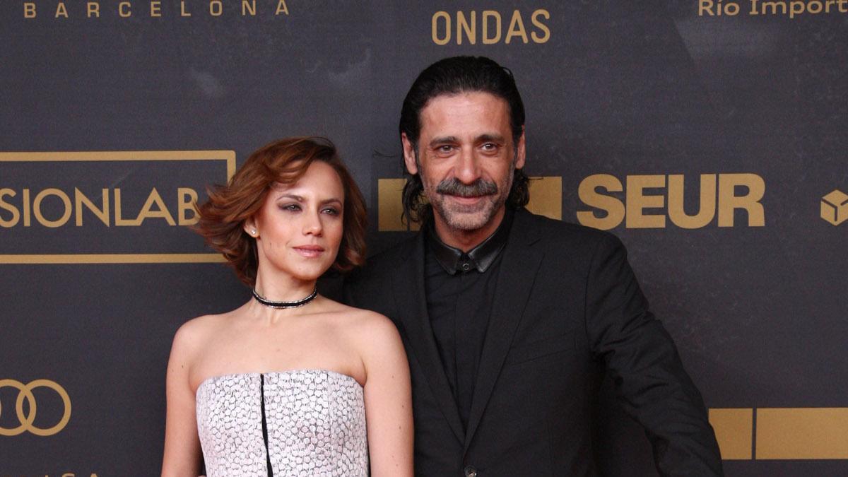 Nacho Fresneda y Aura Garrido en los Premios Ondas 2015