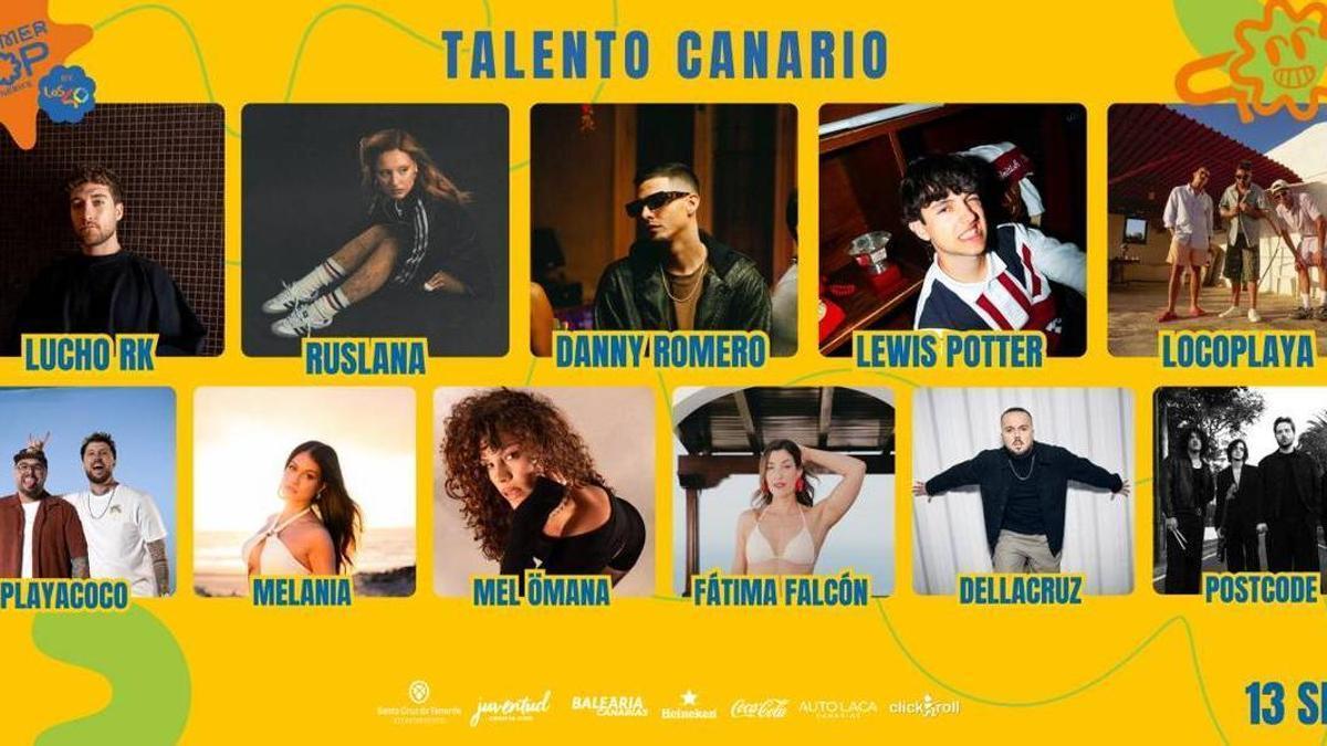 Summer Pop Tenerife se suma al programa del Carné Joven Europeo