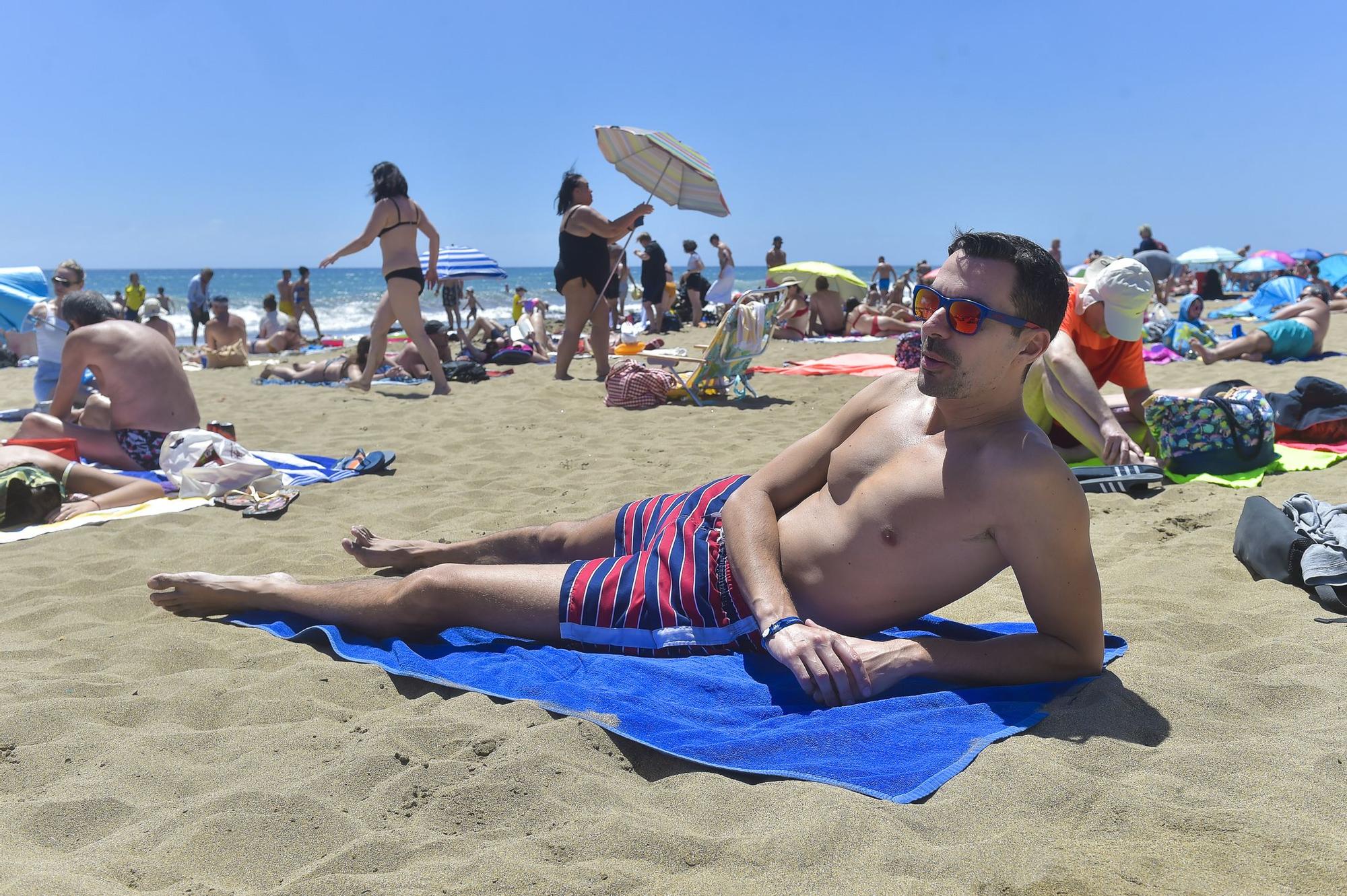 Playa del Inglés en Semana Santana