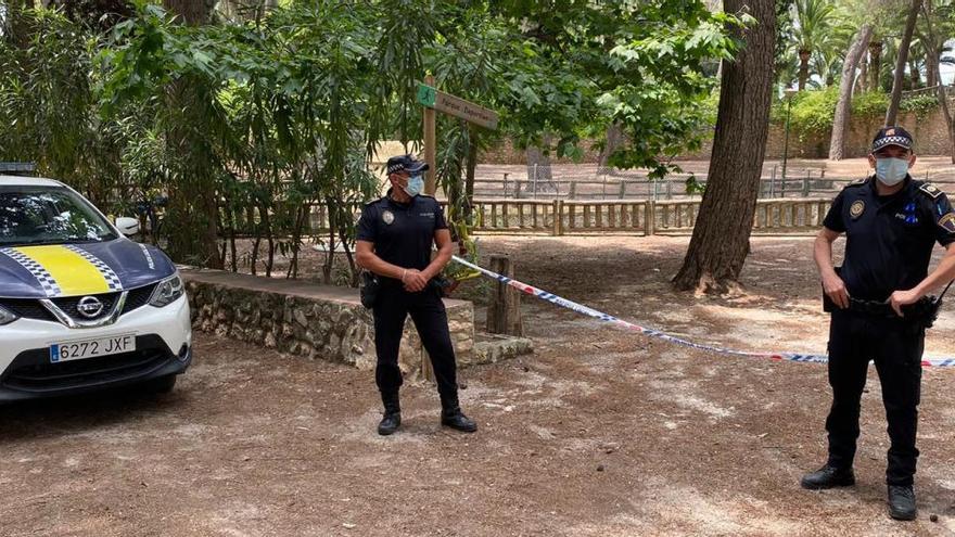 La afluencia de personas obliga a acotar zonas del Parc Sant Vicent de Llíria