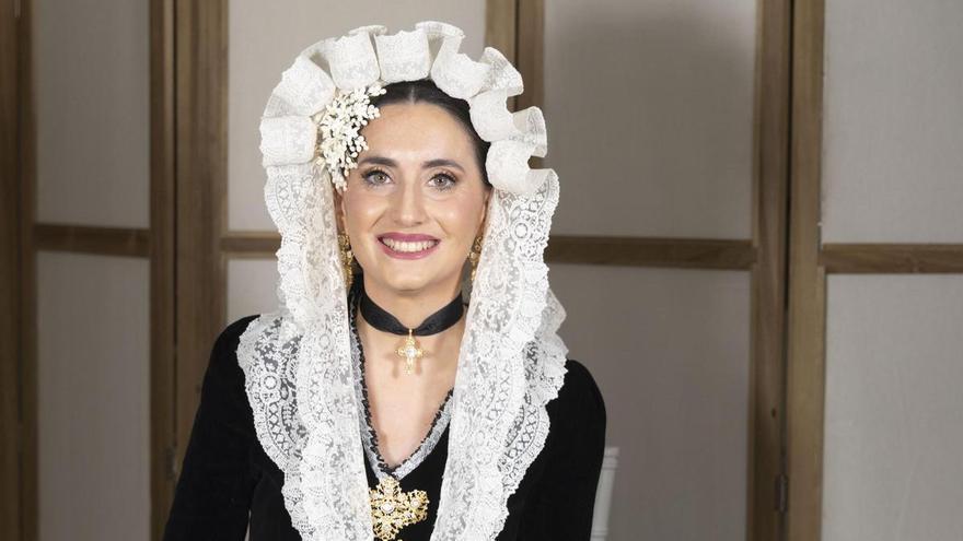 Marina Herrero Coloma, candidata de la hoguera Parque Plaza Galicia