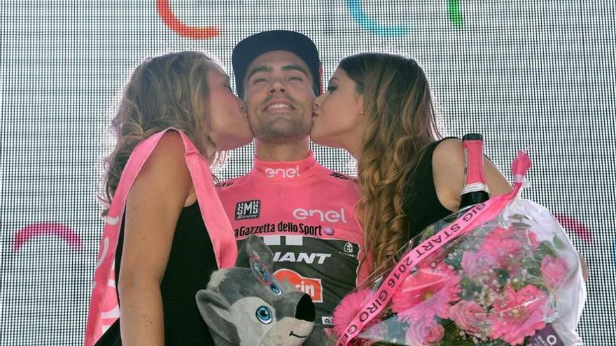 Dumoulin ofrece a Holanda la primera maglia rosa del Giro