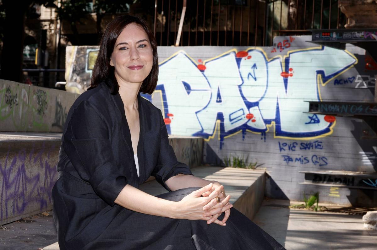Valencia. Entrevista a la ministra Diana Morant. PSOE PSPV Candidata a la Generalitat Valenciana elecciones VLC