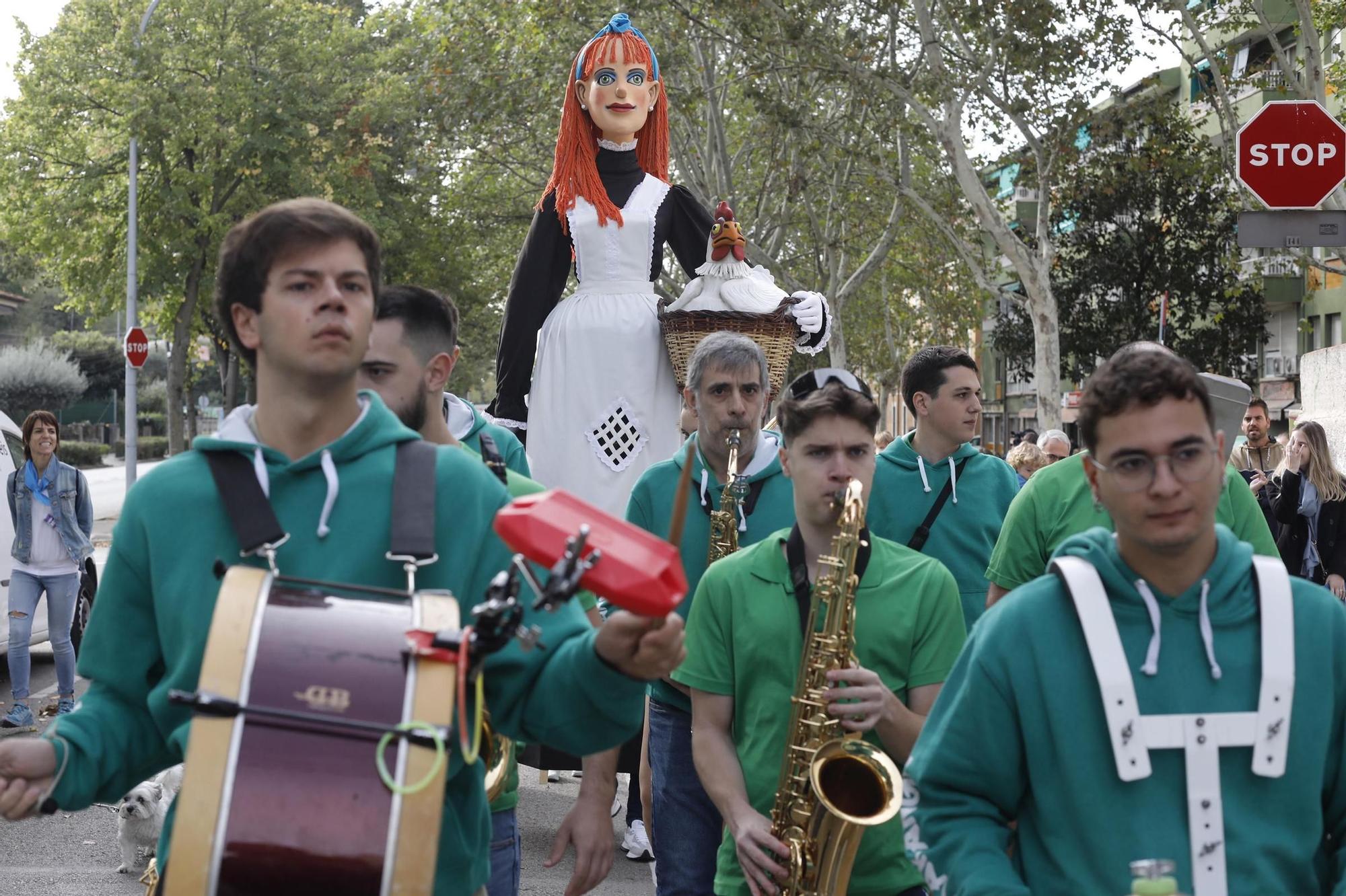 La Majordoma de la plaça de l’Om viu la seva primera cercavila