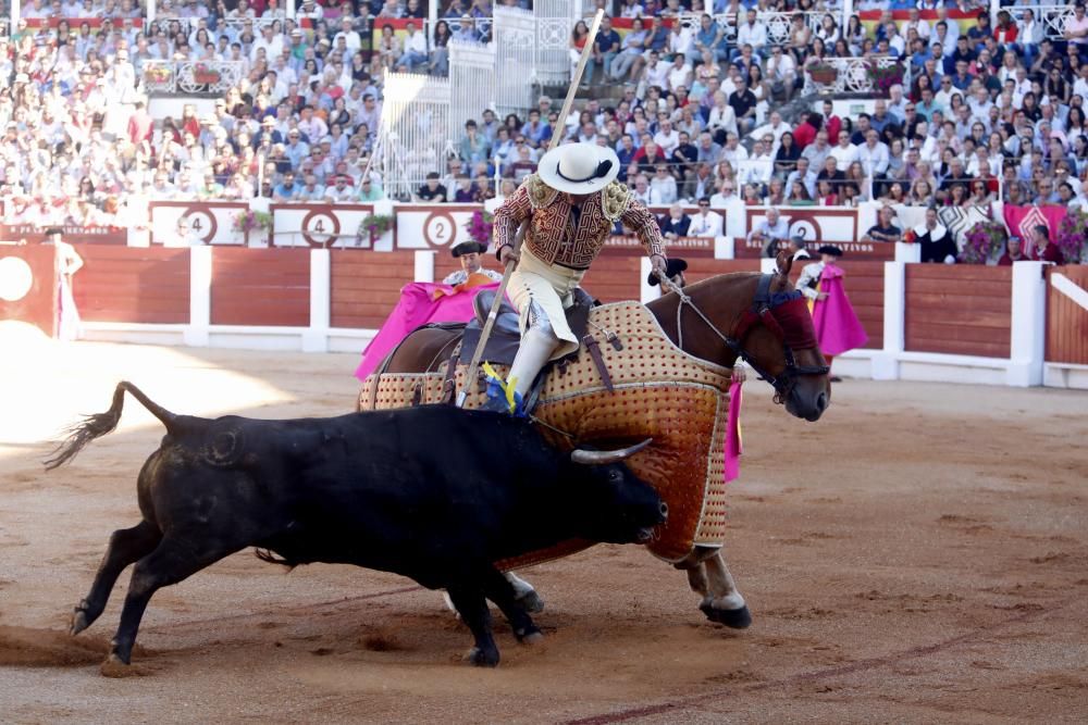 Corrida de toros en El Bibio