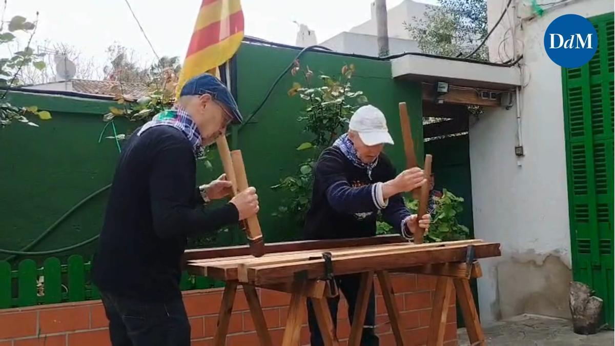 Mallorca celebra la Korrika en el frontón de Son Rapinya