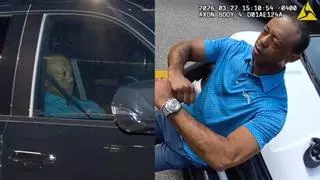 Sale a la luz el video de la detención de Tiger Woods tras el accidente: "¿Me están deteniendo?"