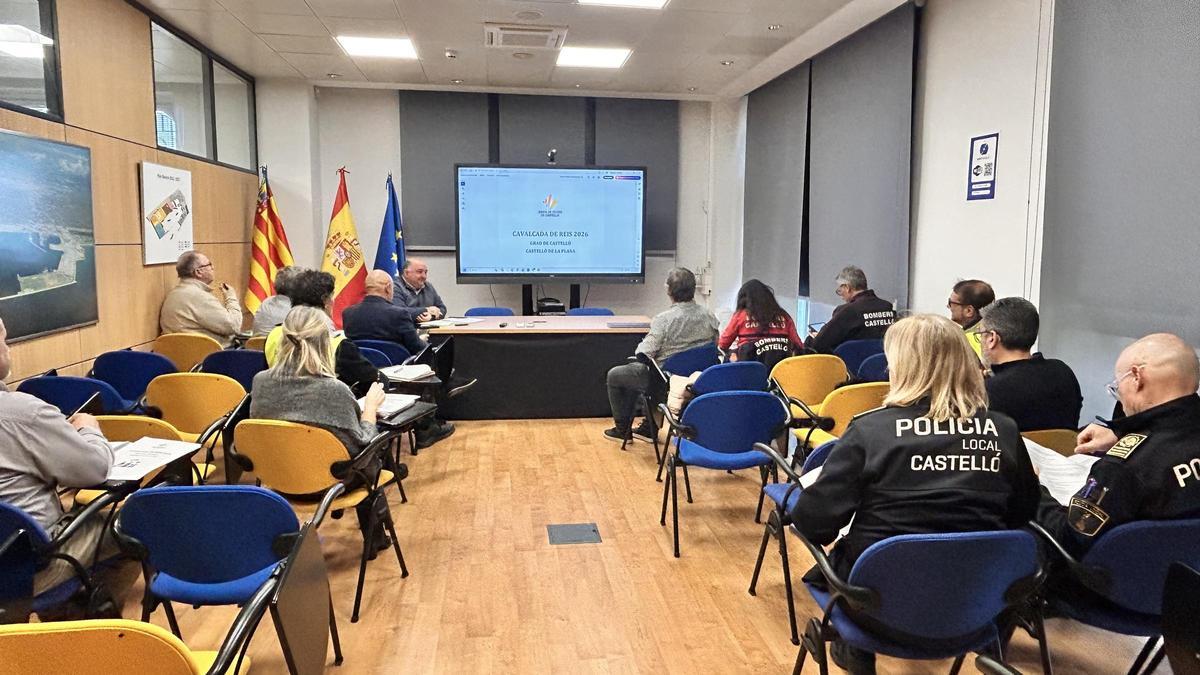 Reunión de la junta de seguridad de la Autoridad Portuaria de Castellón.