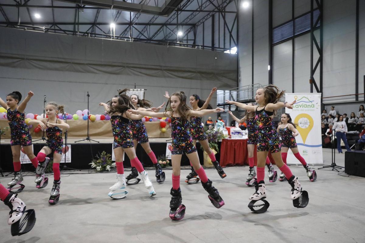 Así fue la gala contra el cáncer de Laviana, que llenó el recinto ferial