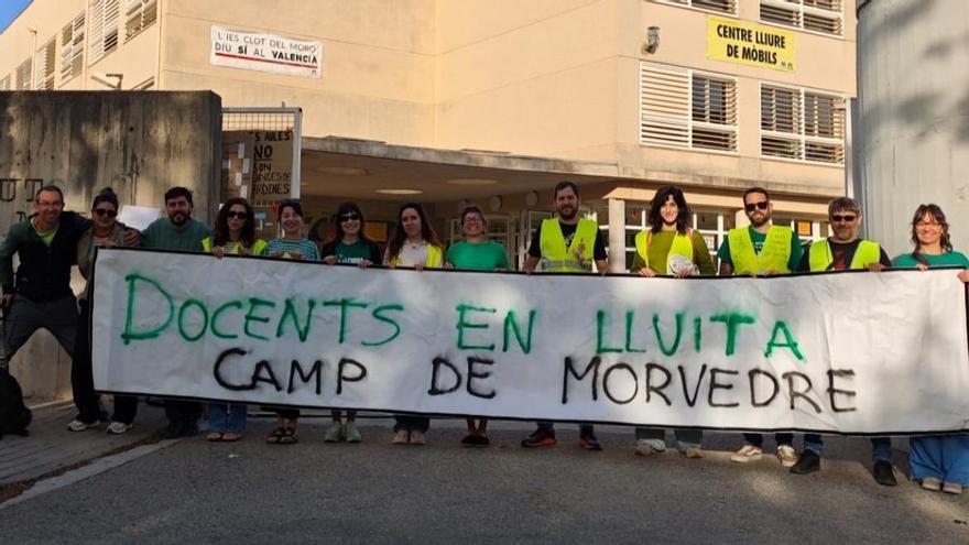 La huelga educativa se refuerza en Morvedre "pese a las medidas coercitivas"