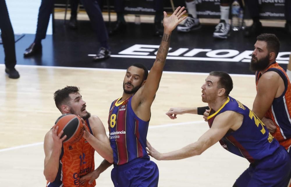 Partido de Euroleague Valencia Basket - FC Barcelona