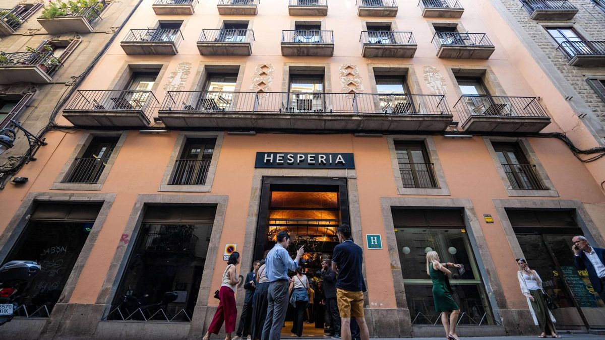 El renovado hotel Hesperia Barri Gòtic, la semana pasada.