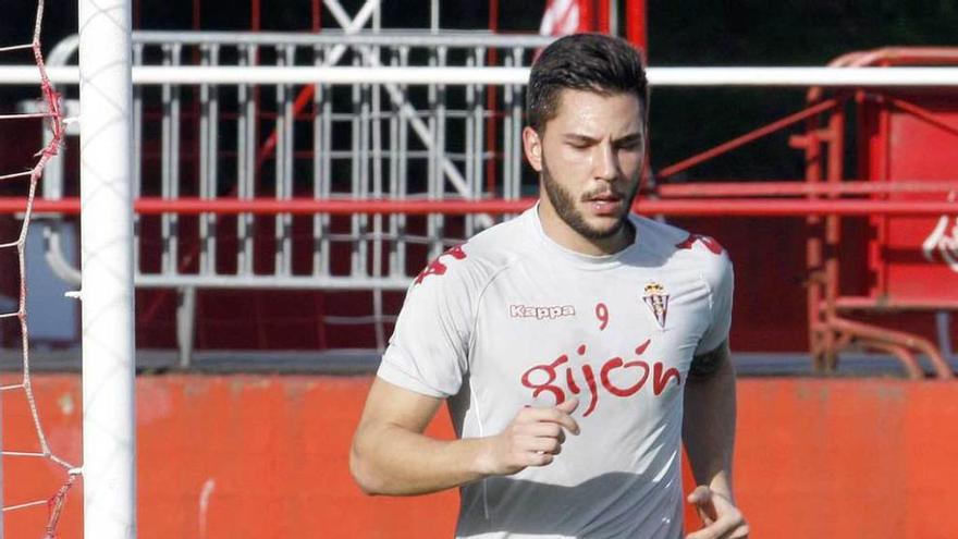 Guerrero, durante un entrenamiento.