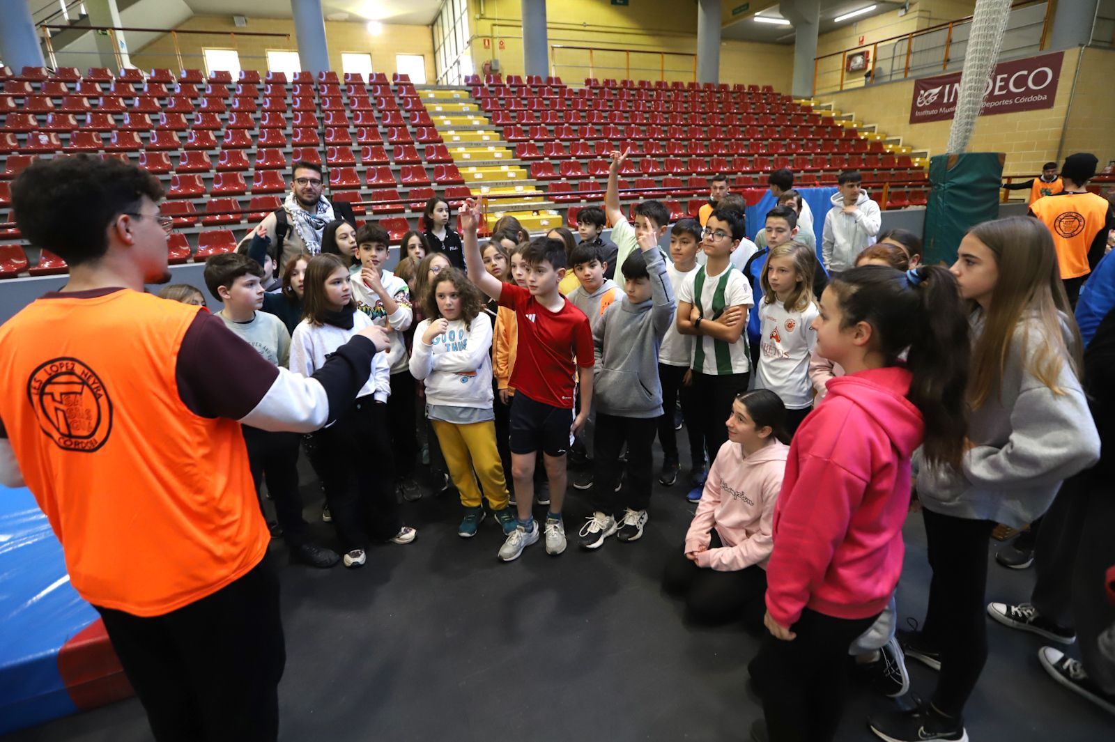 El palacio municipal de deportes Vista Alegre acoge una nueva edición de la Gimnastrada