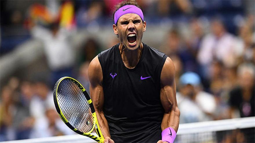 Nadal vence con apuros a Schwartzman y se mete en semifinales del US Open (6-4, 7-5, 6-2)