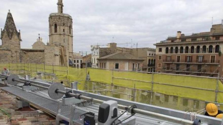 La inspección del toldo de la Virgen costará 92.157 euros más