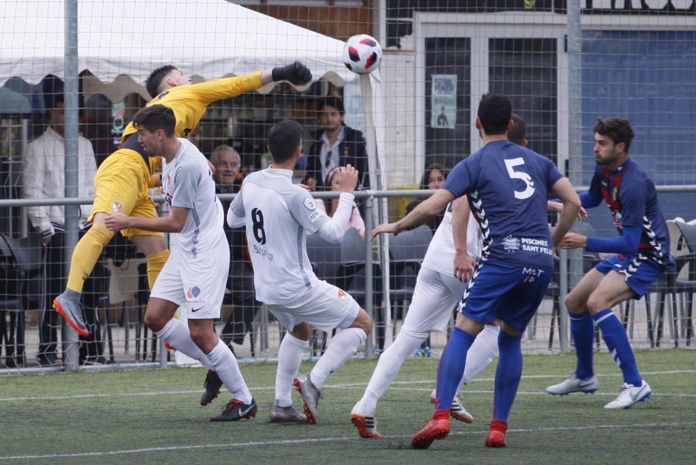 Les imatges del Llagostera - Terrassa (5-0)