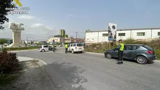 Detienen a una persona de 46 años por provocar un incendio en el acceso a Baena desde la N-432