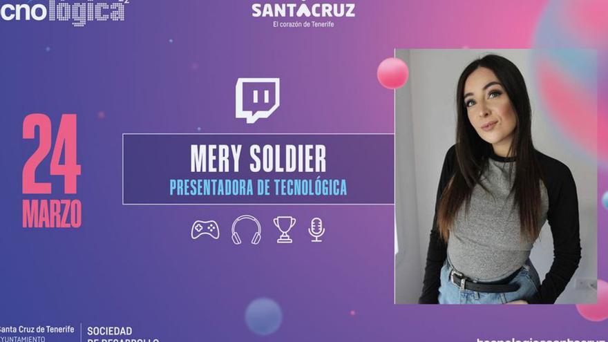 Mery Soldier presentará la undécima edición de ‘Tecnológica Santa Cruz’